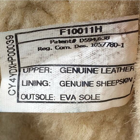 UGG Classic Chestnut Brown Boots Size 5 Genuine Leather/Sheepskin - Picture 11 of 14